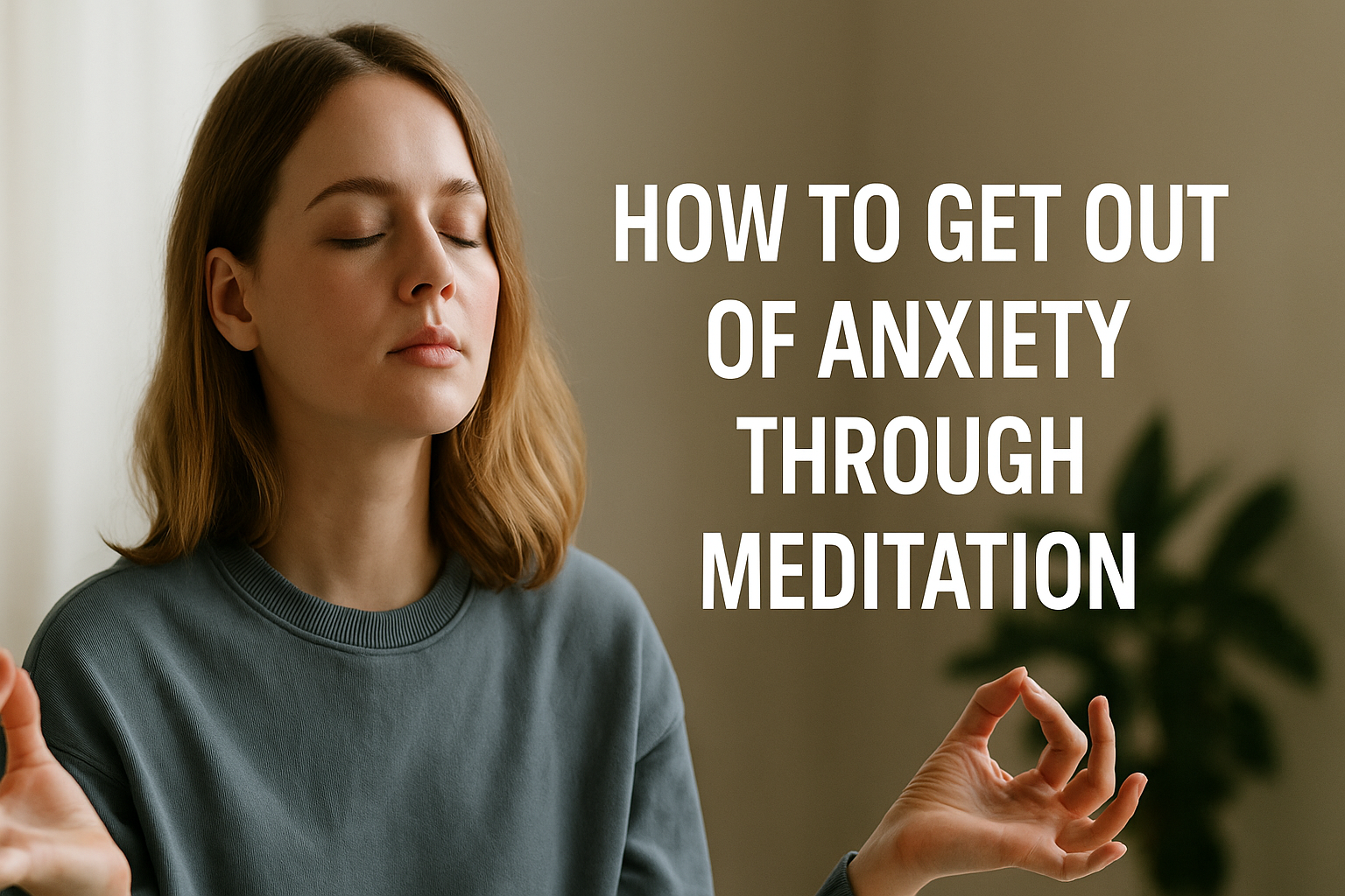 How to Get Out of Anxiety Through Meditation: A Practical Guide to Inner Calm