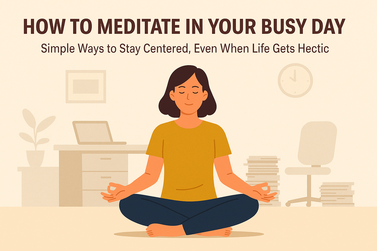 How to Meditate in Your Busy Day: Simple Tips That Fit Your Schedule