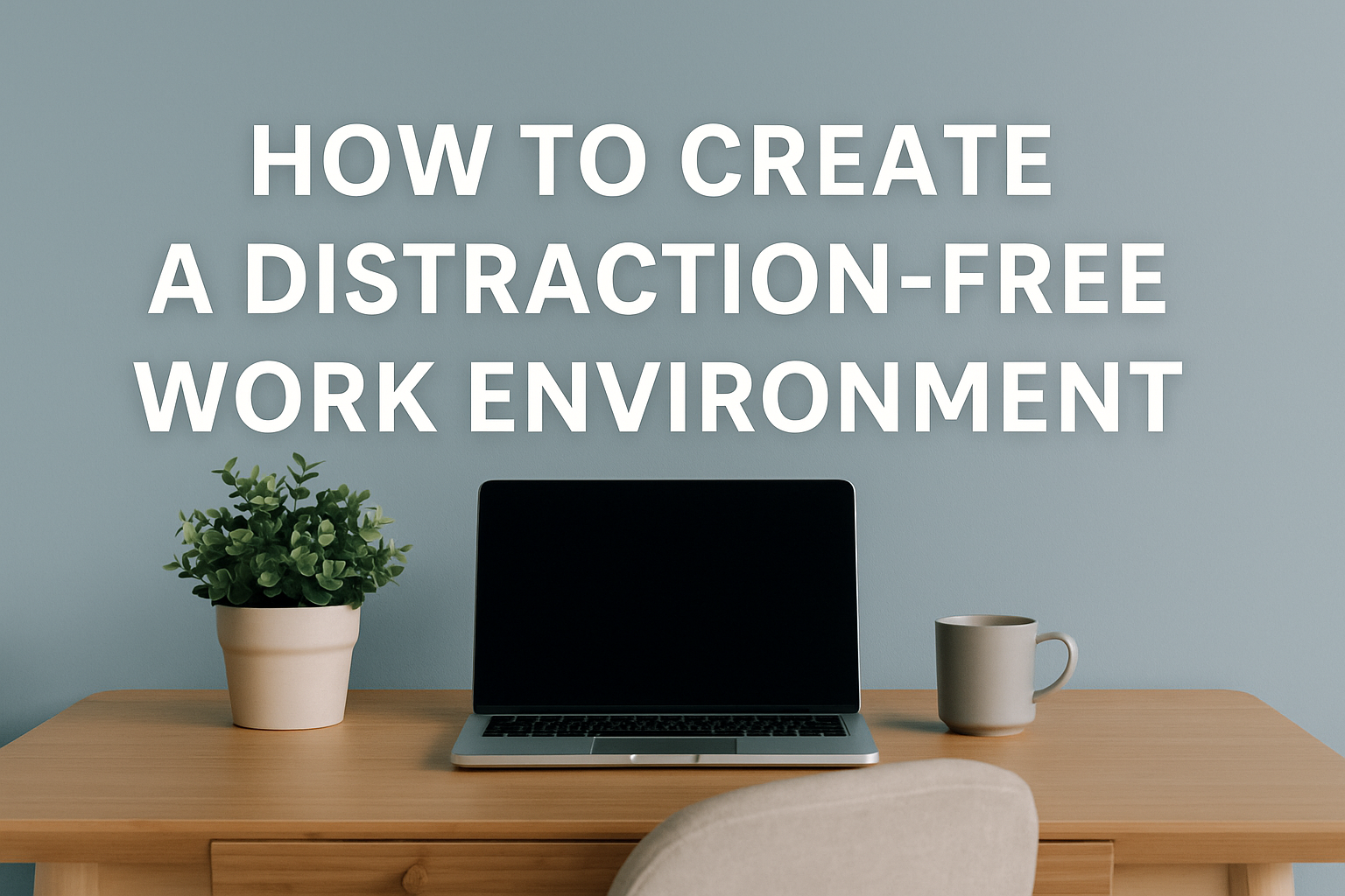 How to Create a Distraction-Free Work Environment: 7 Simple Steps